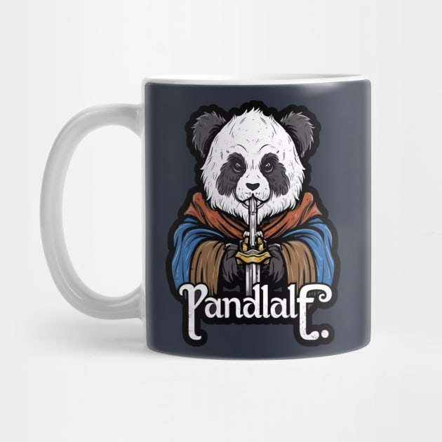 Pandalf Wizzard panda by The Dark Matter Art